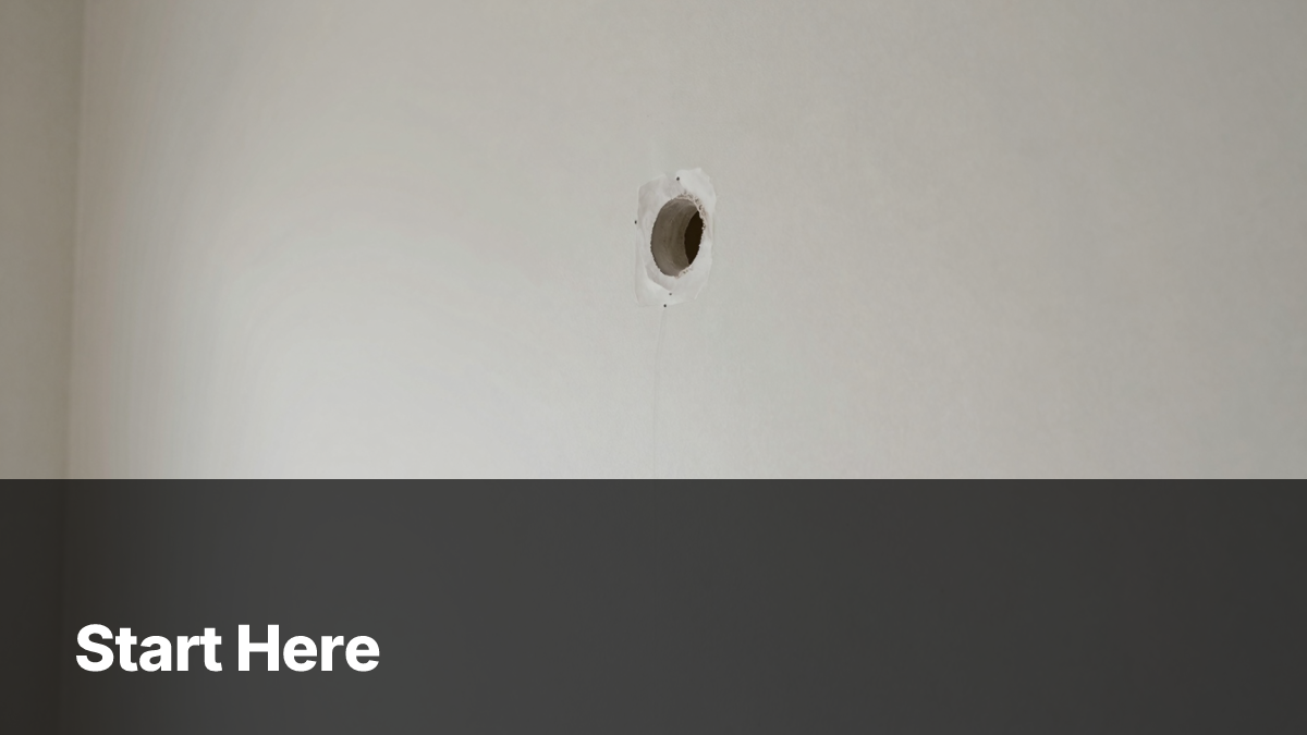 How to Inspect and Patch Small Drywall Holes Like a Pro featured image