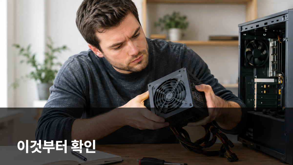 파워 서플라이 수명 확인 방법과 고장 전조 증상 체크리스트 대표 이미지
