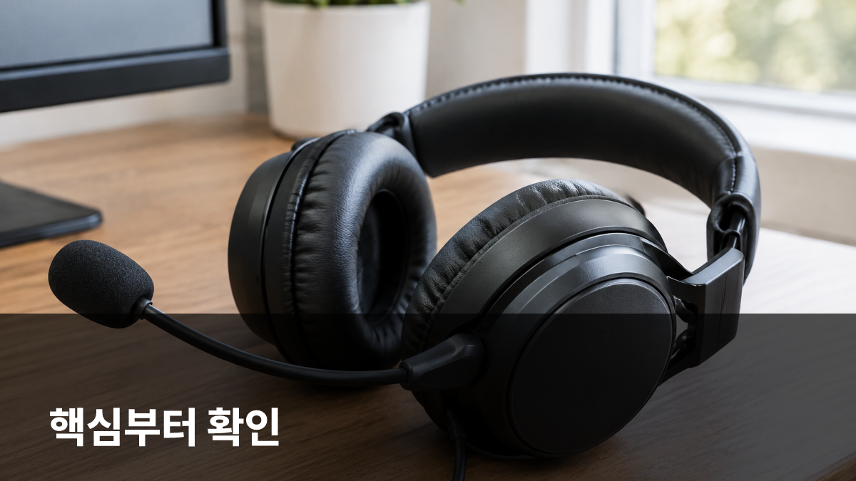 2026년 게이밍 헤드셋 가상 7.1 채널 설정 및 음질 최적화 가이드 대표 이미지
