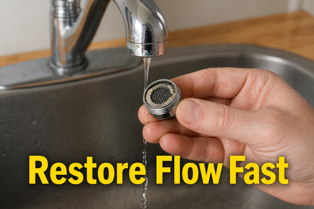 Why One Faucet Has Low Water Pressure and How to Fix It featured image