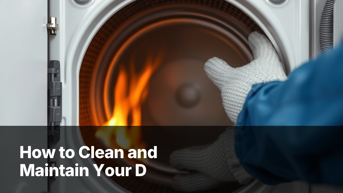 How to Clean and Maintain Your Dryer Vent to Prevent Household Fires featured image