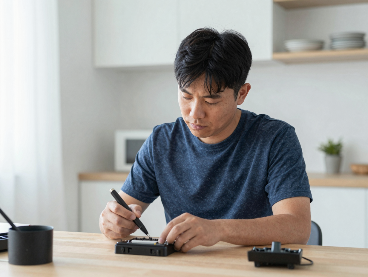 물리적 연결 및 포트 점검 방법 관련 설명 이미지