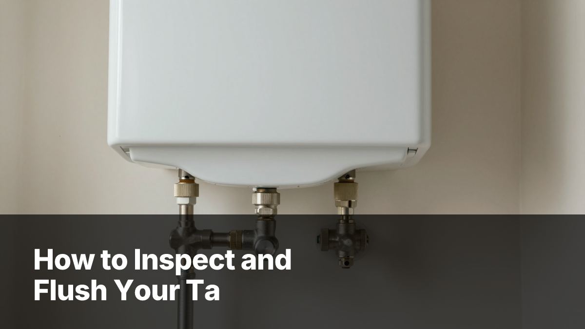 How to Inspect and Flush Your Tankless Water Heater to Prevent Mineral Buildup featured image